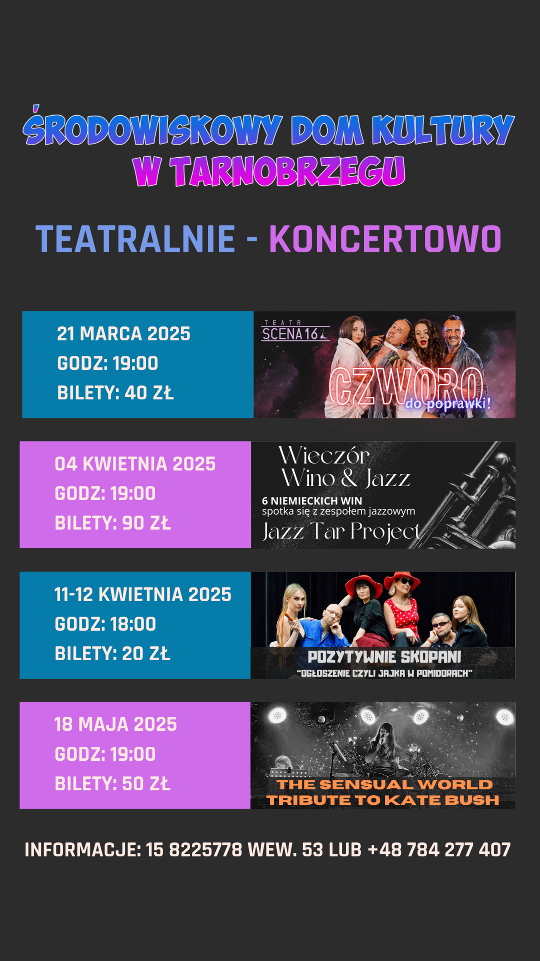 Plakat Zapowiedz Rolka