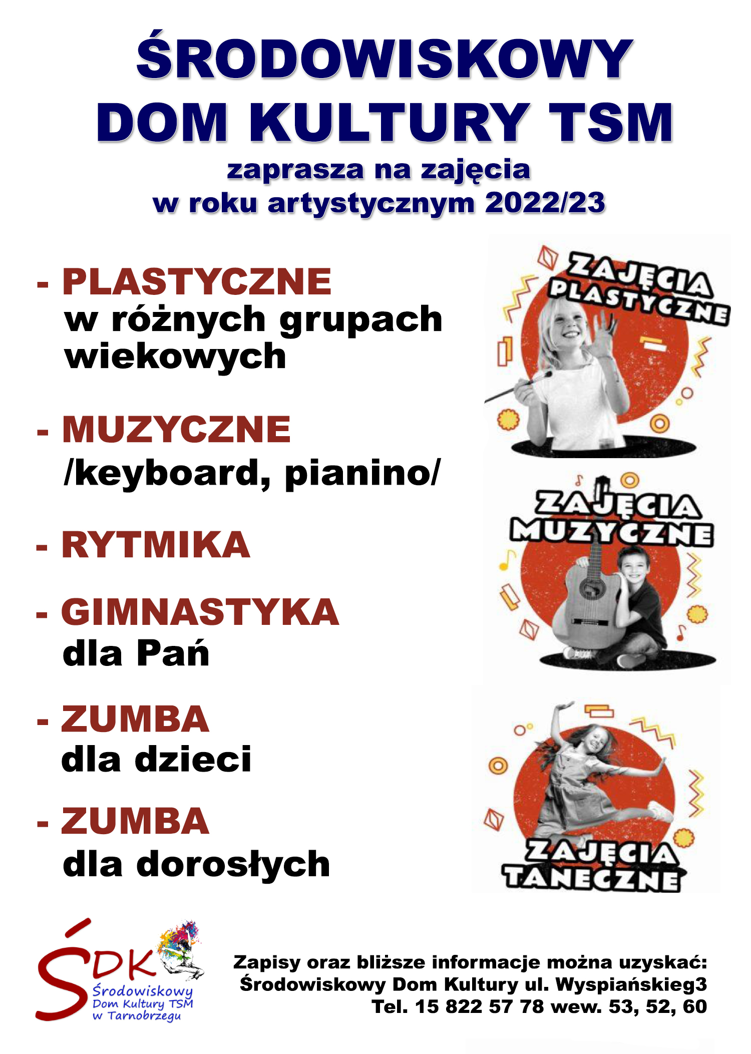 zajecia artystyczne 2022 2023